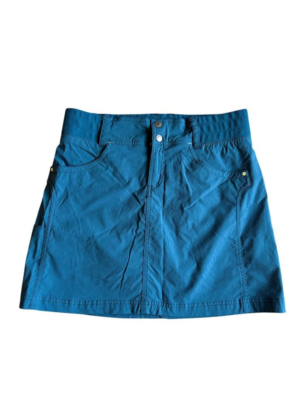 Title Nine BLUE Clamber Hiking Skort Skirt Women's 8 Athletic